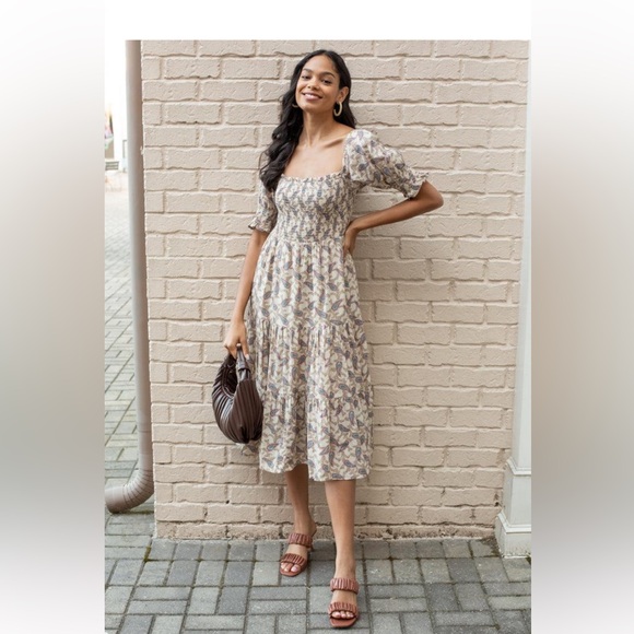 Saks Fifth Avenue Paisley dress - Picture 2 of 12